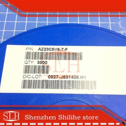 100pcs/lot AZ23C5V6-7-F AZ23C5V6-7 AZ23C5V6 SOT-23 Brand new original
