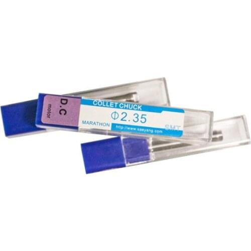 15pcs Dental Collect Chuck for micro Motor Marathon handpiece Micromotor 2.35mm/3.0mm/3.175mm Chuck For Seayang Seashin