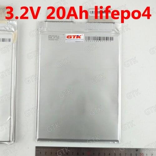 4pcs lifepo4 3.2V 20Ah 200A high drain 200A 10C Pulse discharge for DIY 48V 12V 36v electric car star hydrofoil boat