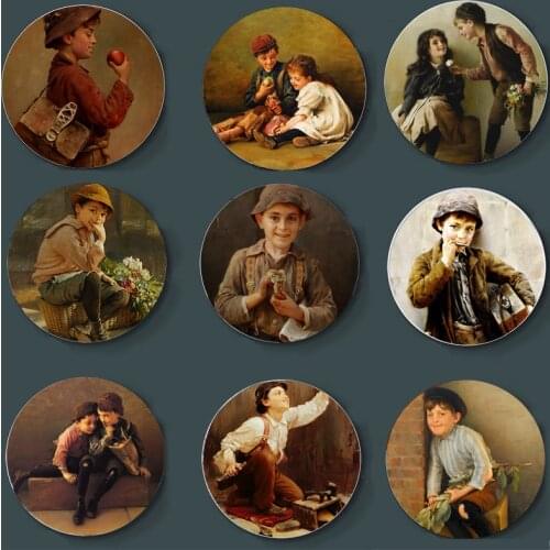 Art Historian Karol (Karl) D. Witkowski Wall Plate Elegant Decorative Plate High-Quality Art Plate Beautiful Background Plate