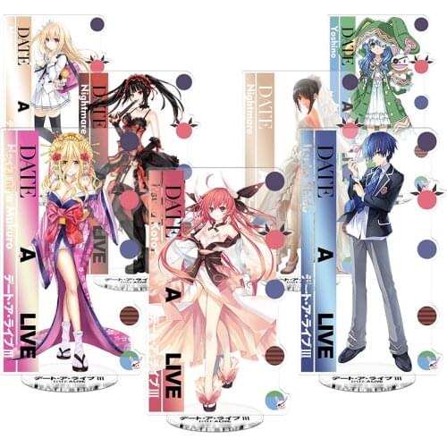 Japanese anime figure Anime Acrylic Stand Model Toys Action Figure Pendant toy gift 22CM DATE A LIVE