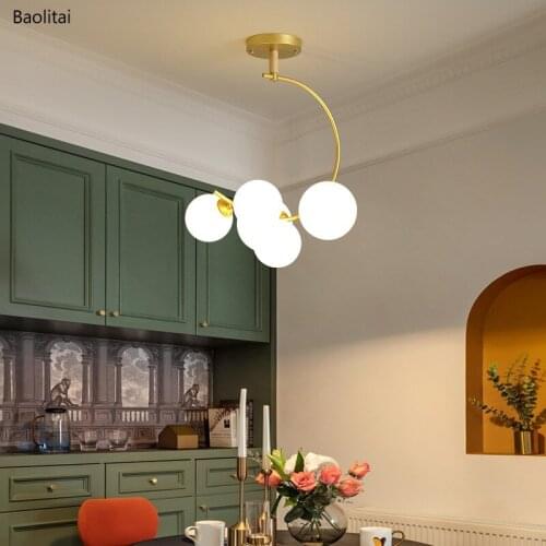 Nordic Creativity Magic Bean Meals Chandeliers Led 110V 220V Modern Home Living Room Bedroom Cafe Art Bar Clothing Store Light