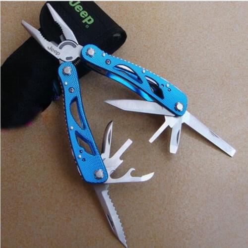 Multi-functional Plier Wrench Jaw Screwdriver Pliers Knife Multi Tools Set Survival Gear EDC