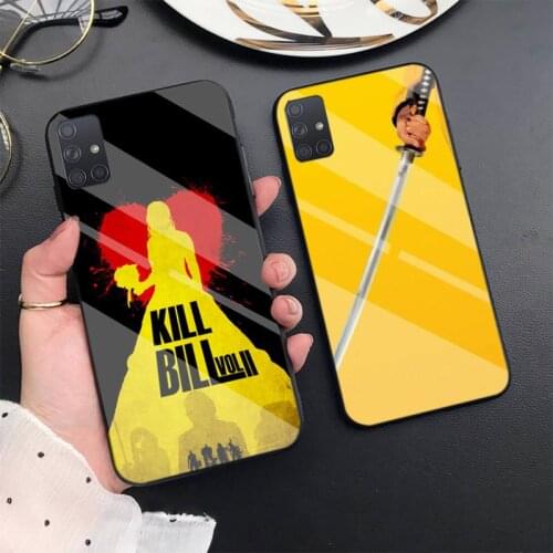 Soft Cover Kill Bill Shell Phone Case For Samsung S6 7edge 8 9 10e 20plus S20 Ultra Note8 9 10pro A72018 Tempered Glass