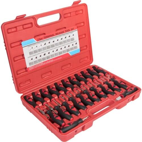 Universal Terminal Release Tool Set Wire Terminal Electrical Connector for American Domestic Imported Vehicles 23 PCS
