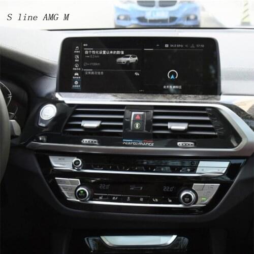 For BMW G01 G02 G08 Sticker Car Air outlet Conditioning Keyhole Warning Light Panel Interior Trim X3 X4 Interior Accessories LHD