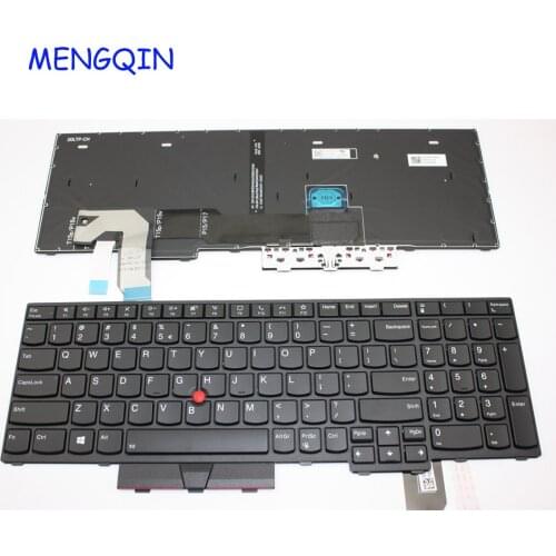 New Original US English Backlit Keyboard For Lenovo Thinkpad T15 T15p T15g P17 P15v Laptop 5N20X22952 5N20X22916 5N20X22880