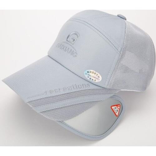 2019 New Style Womens Hat Summer Retractable Big Eaves Sun Hats Mesh Breathable Baseball Cap Fishing Adjustable Size Couple Cap
