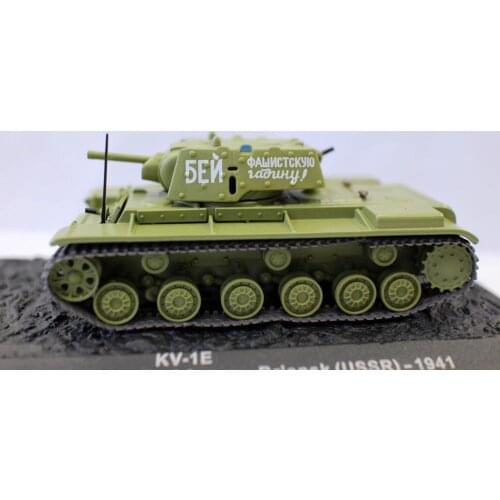New Altaya 1/72 Scale KV-1E 109th Armoured Division 43rd Army Briansk(USSR) 1941 Tank iron made for collection gift