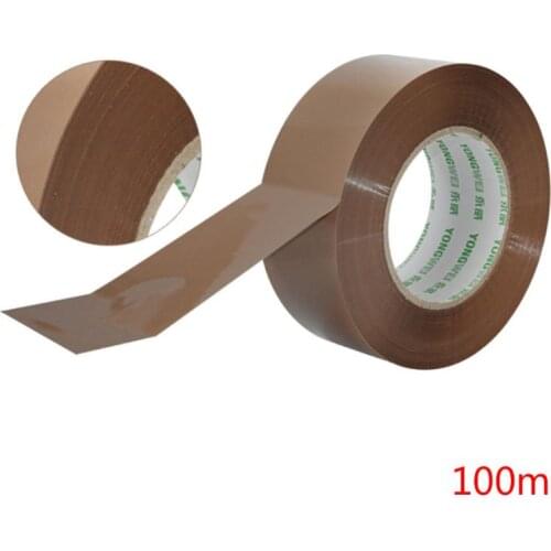 Strong Waterproof Parcel Wide Tape Low Noise Packaging Box Adhesive Sealing Packing Cellotape