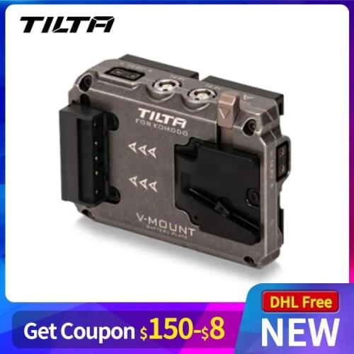 Tilta Dual Canon BP to V Mount Adapter Battery Plate for RED Komodo 6k