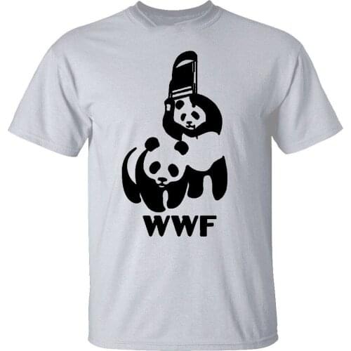 WRESTLING PANDA T Shirt Mens Wrestling Tee Top funny