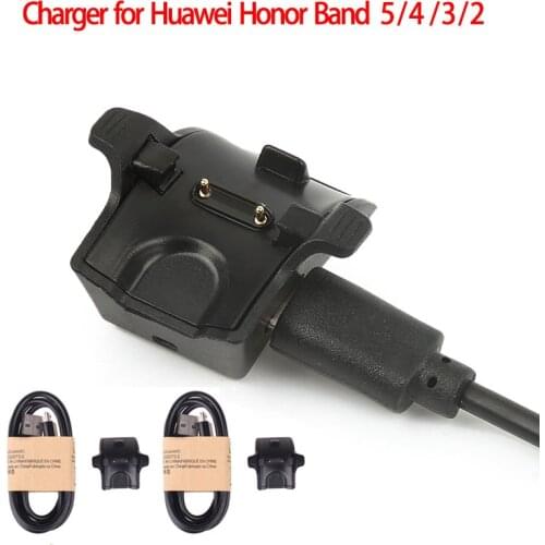 Smart Watch Charger for Huawei Honor Band 5 4 3 2 Charger USB Charging Cable Cradle Dock Charger for Hornor Wristband 2/3/4 Pro