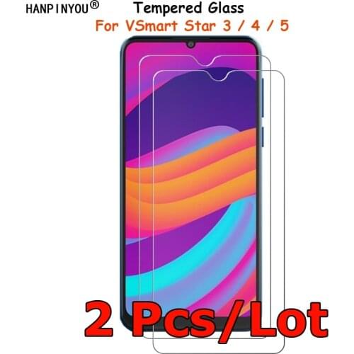 2 Pcs/Lot For VSmart Star 3 Star3 6.09" Clear Tempered Glass Screen Protector Ultra Thin Explosion-proof Protective Film