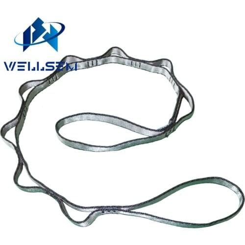 1pcs daisy chain yoga extender strap rope sling for yoga hammock Outdoor Camping Rock Climbing Sport