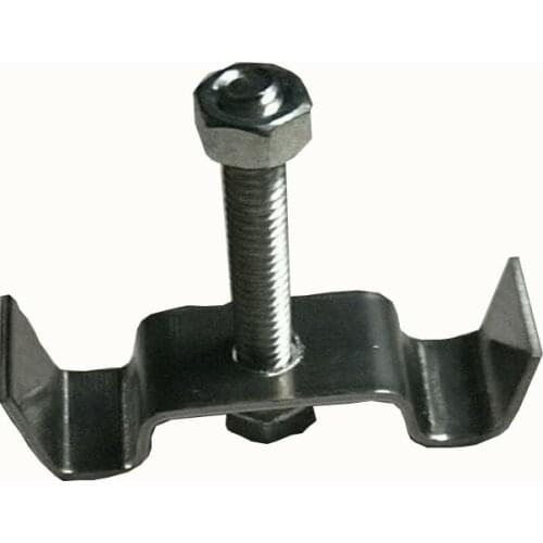 T12 Steel grating clamps galvanized fixing clip