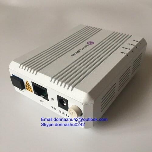 10 pcs I-010G GPON ONU Original Alcatel Lucent Bell FTTH ONT with 1 GE ethernet port, SC/UPC input, english version