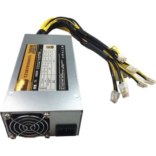1800W BTC APW3++ PSU Mining Power Supply ETH Antminer S7 S9 L3 D3 T9 1800W 93% ATX ETH Mining Machine PSU Bitcoin Miner Antminer