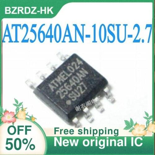2-10PCS/lot AT25640AN-10SU-2.7 AT25640AN 25640AN SOP8 New original IC