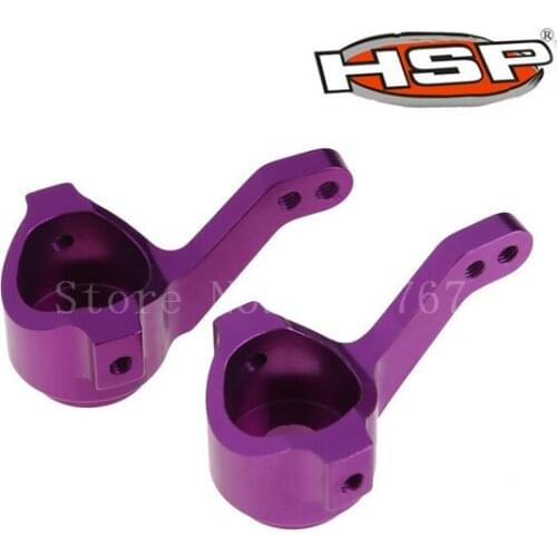 2pcs/lot HSP Upgarde Parts 02014 102011 Steering Hub(L/R) For 1/10 RC Model Car Spare Parts Accessories