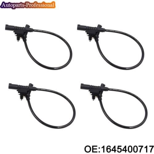 4 pcs/lot 1645400717 Car Rear Left Right ABS Wheel Speed Sensor For Mercedes-Benz W164 GL320 ML320 ML350 2007 2008 Autoparts