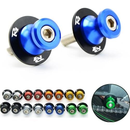 For Motorcycle Accessories CNC Aluminum Black Swingarm Spools slider stand screws for YAMAHA FZ1 FZR1000 EXUP 1991-2017 YZF R1