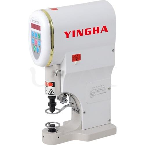 YH-818D automatic direct drive computerized button sewing machine, electronic knocking machine, electric
