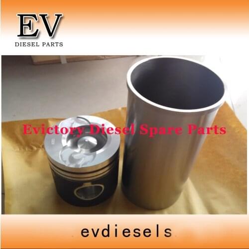 For Doosan Excavator DH300-5 DH220-3 Engine D1146T D1146 piston piston ring cylinder liner full gasket kit