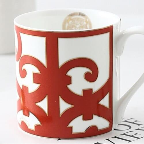 Italian Classic Style Creative Retro Mug Matte Ceramic Coffee Cup Breakfast Cup Couples Tea Cups Mug Western Eco Friendly