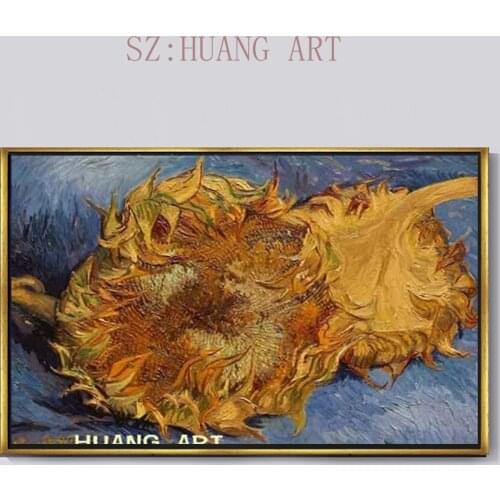 Hand-painted oil painting of van gogh Night by Vincent Van Gogh - Oil Painting Reproduction on Canvas Wall Art