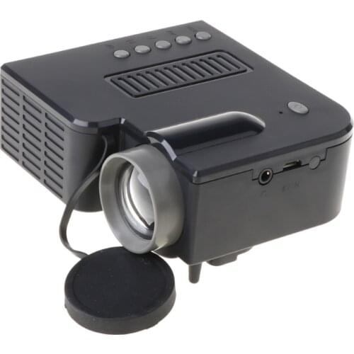 UC28C Mini Portable Video Projector 16:9 LCD Projector Media Player for Phones P9JB
