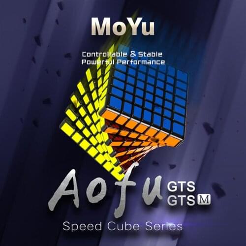 Moyu 7x7 Cube Aofu GTS Magnetic 7x7x7 Magic Cube / Aofu GTS 7x7 Speed Cube Professional Puzzle Toys For Children Kids Gift Toy