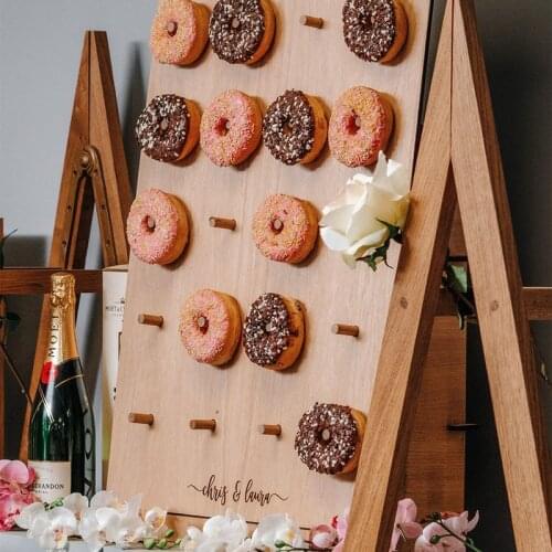 Donut Wall Display Board Holder Board To Display 16 Donuts Grow Up Party Decoration For Dessert Table Supplies