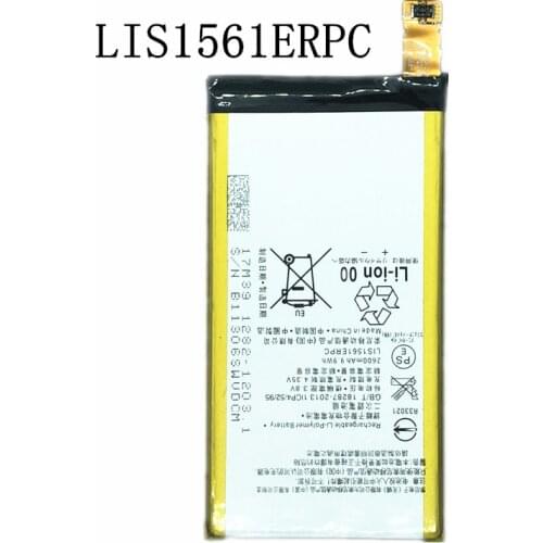 New 2600mAh LIS1561ERPC Replacement Battery For Sony Xperia Z3 Compact Z3c Z3mini D5803 D5833 C4 E5303 E5333 E5363 E5306