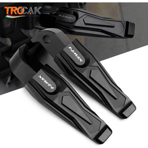 For YAMAHA NMAX155 2015-2018 NMAX 125 All Years CNC Motorcycle Rear Passenger Foot Peg Footrests Footpeg Pedal