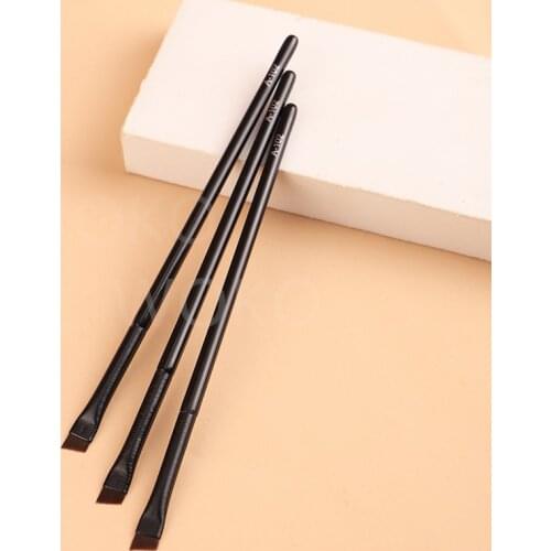 Angled Eyeliner Brush Liquid Gel Fine Eyeliner Brushe Precision Thin Eyeliner Eyebrow Brush Makeup Brush Eye Makeup Tool