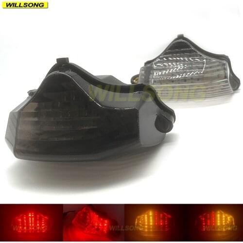LED Rear Tail Brake Light Blinker Turn Signal Integrated Lamp For YAMAHA FZ6 FAZER 600 FZ600 FZ6-S2 Motorcycle Accessories