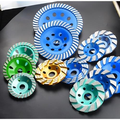 80/90/100/125mm Thickened Diamond Grinding Disc Angle Grinder Polishing Plate for Marble Cement Concrete Floor Grinding Wheel