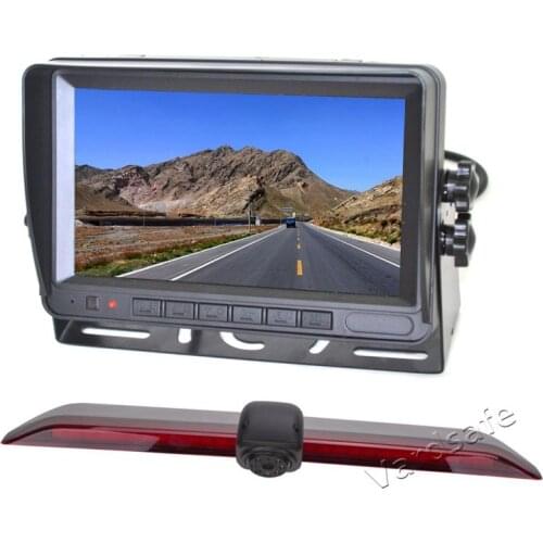 Vardsafe VS691M | Brake Light Parking Rear View Reversing Camera + 7 Inch Monitor for Volkswagen Crafter Van 2017 2018 2019