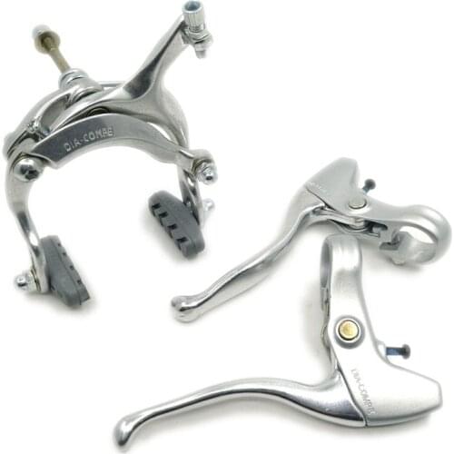 Bike Brake Lever & C Type Caliper 61-69mm Aluminum Alloy MTB Folding Bike City Urban Road Bicycle Brake DIA COMPE JAPAN