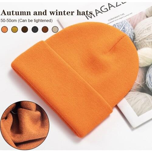 Winter Beanie Hat Thermal Polar Fleece Stocking Skull Cap Knitted Cap Watch Cap Skiing Running Sports Cap for Men & Women New