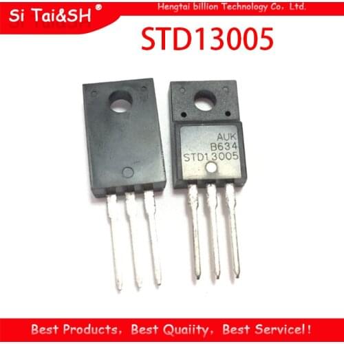 10pcs STD13005 TO220 13005 TO-220 STD13005FB STD13005F TO-220F