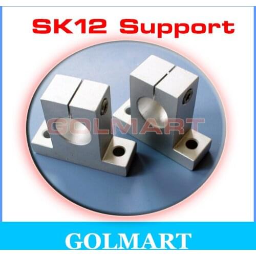 50pcs 12mm Linear Rail horizontal Shaft Support SHF12 For Linear Rails 12mm CNC Parts stand SHF12