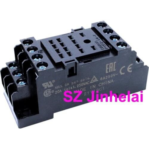50pcs OMRON PYFZ-14-E Authentic Original RELAY SOCKET (is PYF14A-E upgrade)