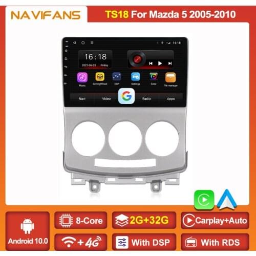 Navifans GSP 2Din Android Car Radio Multimedia Player For Nissan Dvd Cable Stereo Optional