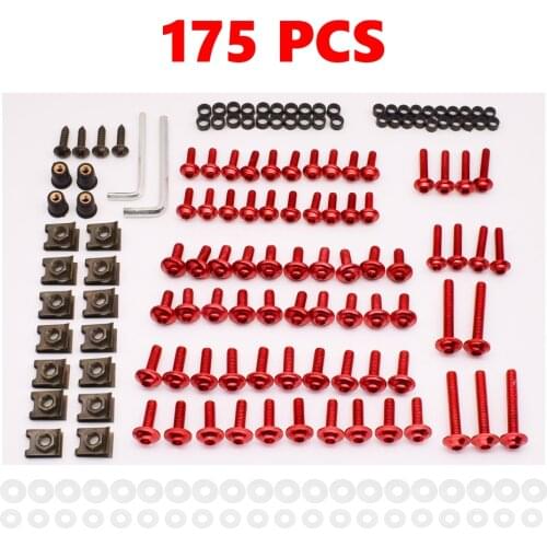 For BMW R1200S R1200ST R1150RT F650CS R1100S R1150R S1000RR Universal Motorcycle Fairing Screws Windscreen Body Spring Bolts Kit