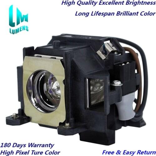 For ELPLP40 for V13H010L40 Replacement Projector Lamp for EMP-1810 EMP-1815 EMP-1825 EB-1810 EB-1825 with housing Free shipping
