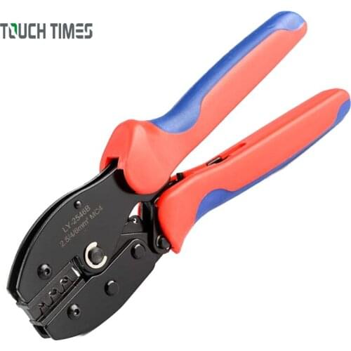 European Ratchet Energy-Saving Solar Terminal Press Clamp Mc4 Photovoltaic Connector Press Clamp Hand Tools