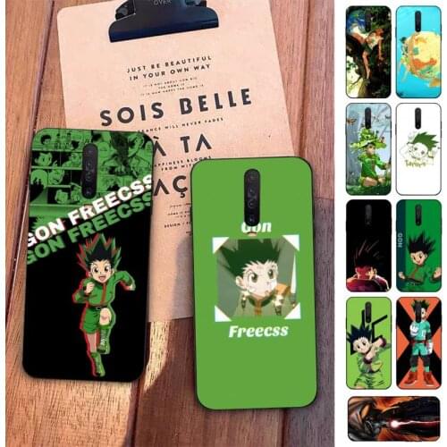 FHNBLJ Hunter x Hunter HXH Anime Gon Freecss Phone Case for Redmi 5 6 7 8 9 A 5plus K20 4X S2 GO 6 K30 pro
