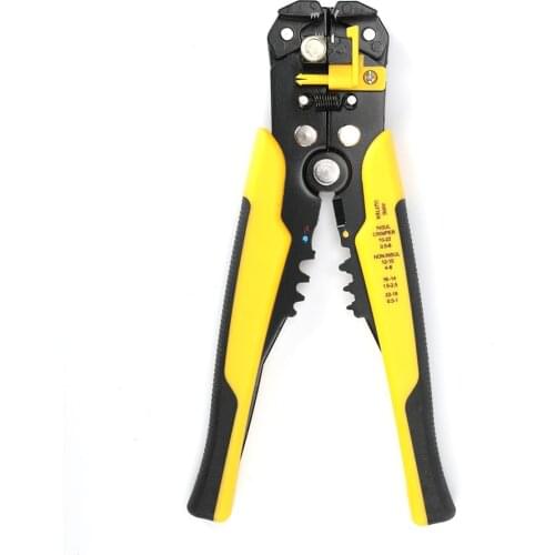 Manual Automatic Copper Cable Wire Stripper Cutter and Crimper electric multifunction stripping Tool Customs Data